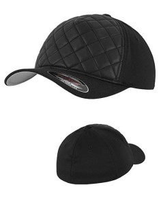 F-6277Q-Diamond Quilted Flexfit Cap 2